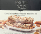 Toffee Pretzel Peanut Protein Bars